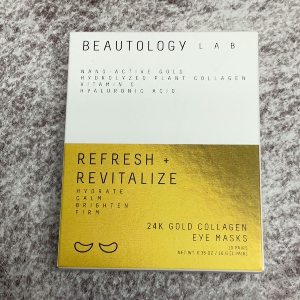 24K Gold Collagen Eye Masks